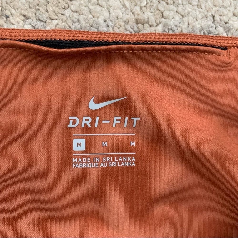 Nike Power 7/8 Dusty Peach Tight Leggings Medium - Picture 3 of 9